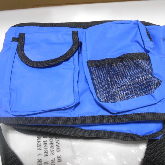 NEW Sunset Sation Hotel Casino Cooler zipper tote bag adjustable strap X pockets - Picture 11 of 16